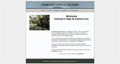 Desktop Screenshot of corkumspipe.ca